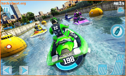 Water Jet Ski Boat Racing 3D screenshot