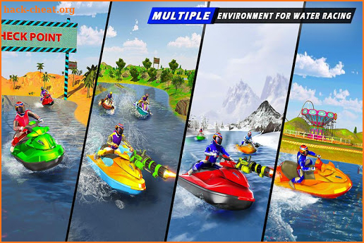 Water Jet Ski Racing Games: Boat Shooting Game screenshot