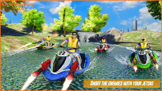Water Jetski Power Boat Racing 3D screenshot
