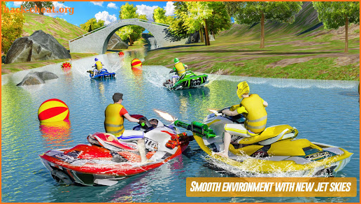 Water Jetski Power Boat Racing 3D screenshot