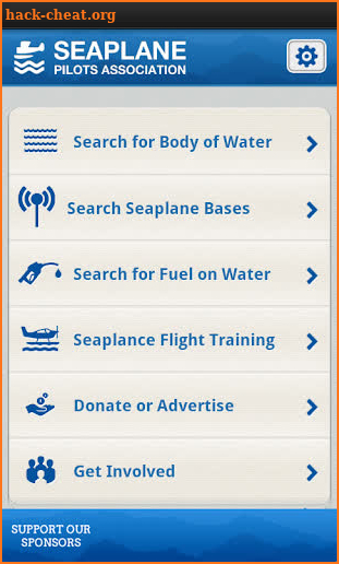 Water Landing Directory - SPA screenshot