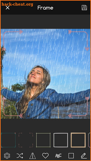 Water Overlay Photo Blender App screenshot
