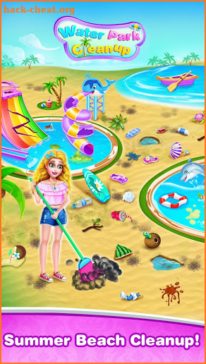 Water Park Cleanup – Girls Cleaning Games screenshot