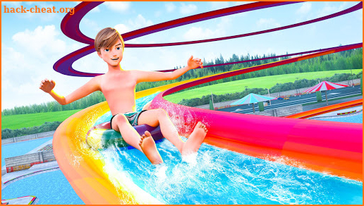 Water Park Slide Racing Adventure screenshot