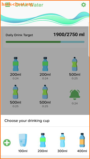 Water Reminder - best drink water alarm screenshot