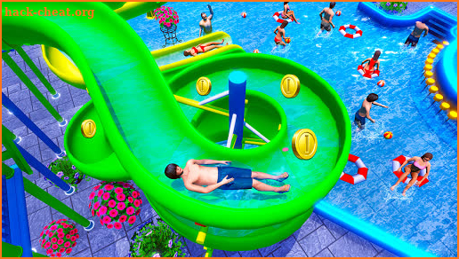 Water Sliding Adventure Park - Water Slide Games screenshot