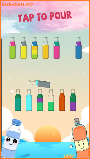 Water Sort puzzle game - Color Sorting screenshot