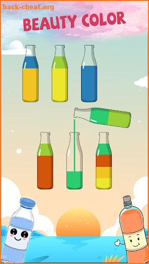 Water Sort puzzle game - Color Sorting screenshot
