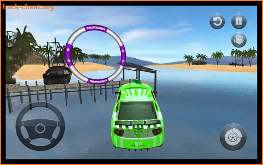 Water Surfer: Beach Racing Car Driver Simulator 3D screenshot