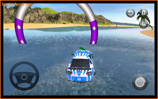 Water Surfer: Beach Racing Car Driver Simulator 3D screenshot