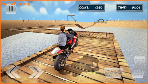 Water Surfer Bike Beach Stunts Race screenshot