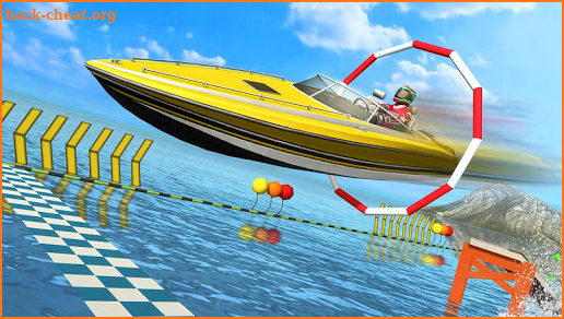 Water Surfer Speed Boat Stunts: Racing Games screenshot