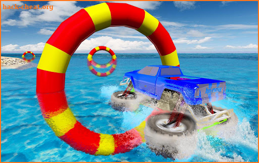 Water Surfing Truck Stunts screenshot