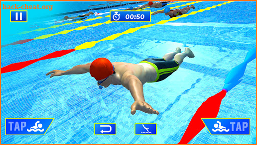 Water Swimming Flip Race: Diving And Jump 2020 screenshot