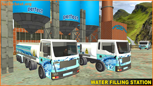 Water Tanker Offroad Transport Truck Driving Game screenshot