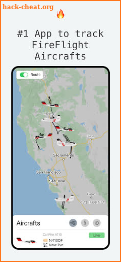 Waterbomber Wildfire Tracker screenshot