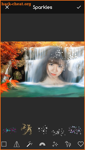 Waterfall Frames for Pictures screenshot