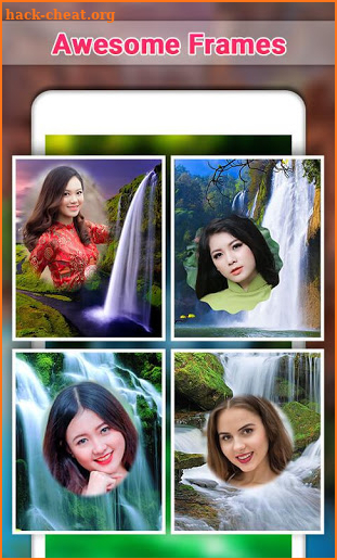 Waterfall Photo Editor & Photo Frames screenshot