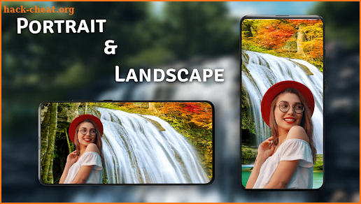 Waterfall Photo Frames Editor screenshot