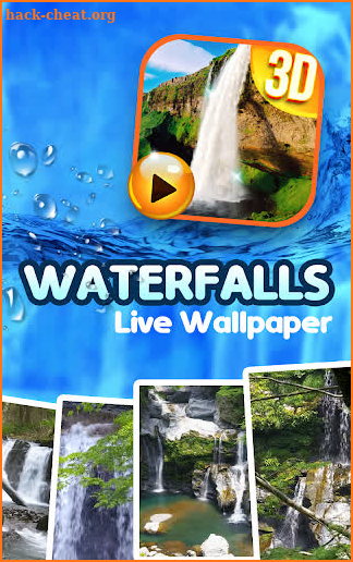 Waterfall Sound Live Wallpaper screenshot