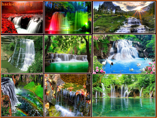 waterfall wallpapers screenshot