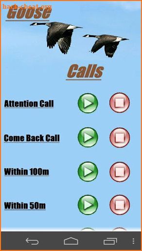 Waterfowl Calls Pro screenshot