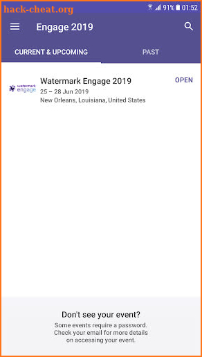 Watermark Engage screenshot