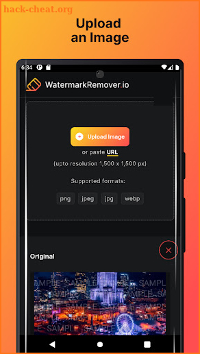 WatermarkRemover.io screenshot