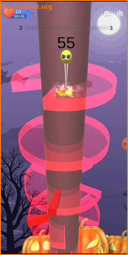 Watermelon Helix Jump - Tower Helix Crush screenshot