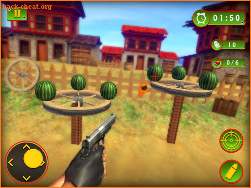 Watermelon Shooting 3D - Gun Shooting Game screenshot