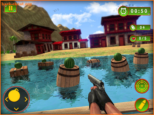 Watermelon Shooting 3D - Gun Shooting Game screenshot