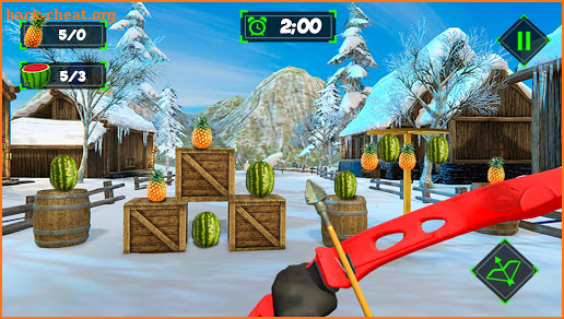 Watermelon Shooting Ultimate Challenge 3D screenshot