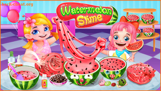 Watermelon Slime - Creative Fluffy Slime screenshot
