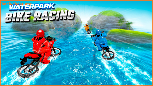 Waterpark Bike Racing screenshot