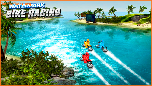 Waterpark Bike Racing screenshot