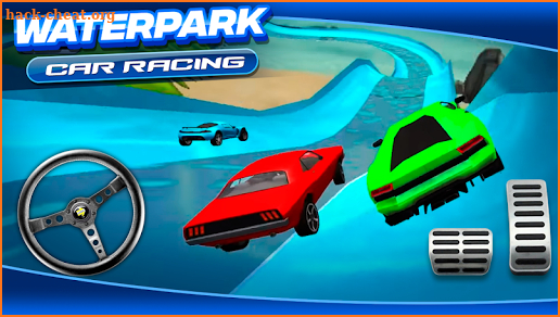 Waterpark Car Racing screenshot