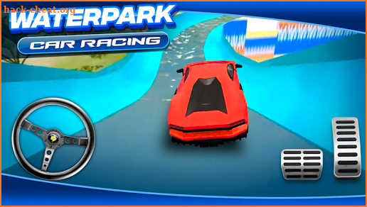 Waterpark Car Racing screenshot