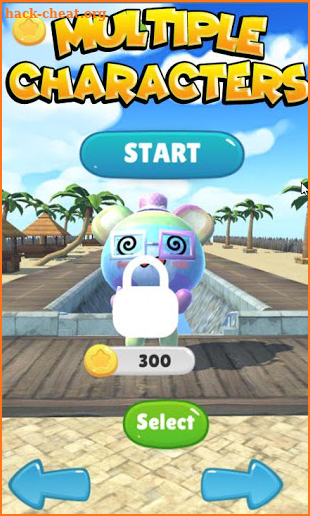 Waterpark io Animals 3D slide race game screenshot