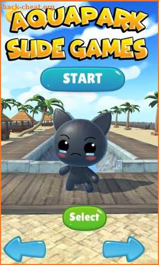 Waterpark io Animals 3D slide race game screenshot