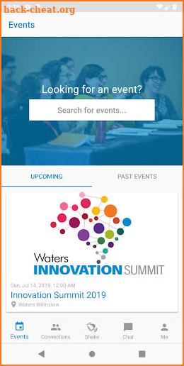 Waters Innovation Summit 2019 screenshot