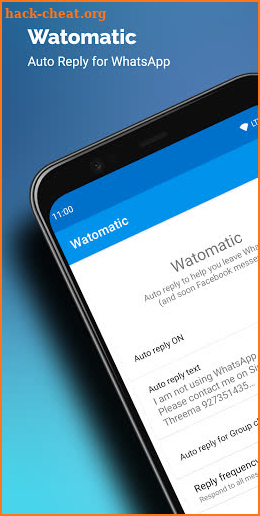 Watomatic - Auto Reply for WhatsApp & Facebook screenshot