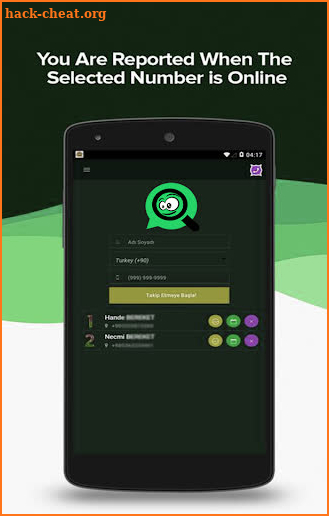 WatzNoti - Online App Usage Tracker for WhatsApp screenshot