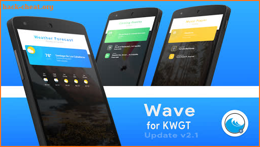 Wave KWGT screenshot