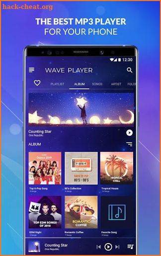 Wave Music Player: Offline Music Free, Mp3 Player screenshot