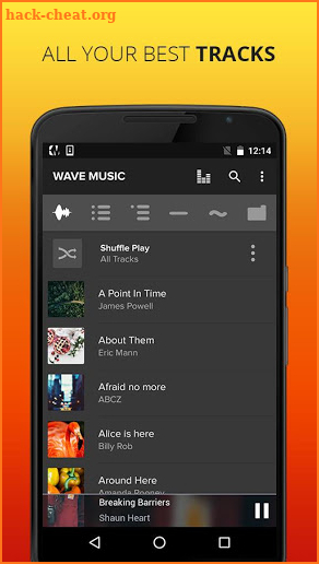 Wave Music Player Pro screenshot