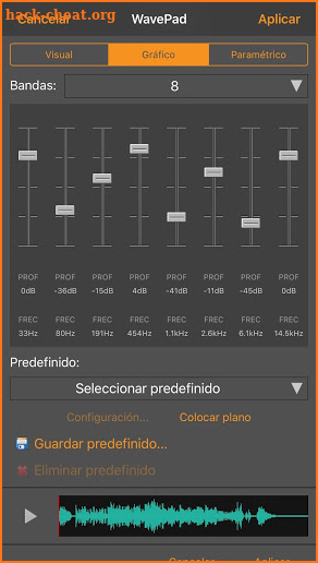 WavePad, editor de audio gratis [ES] screenshot