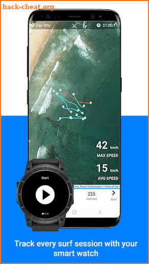 WavesTracker - Surf Track App screenshot