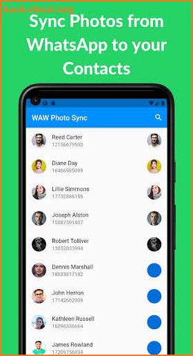 WAW Photo Sync screenshot