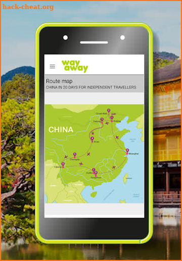 Way Away - Detailed Travel Routes screenshot