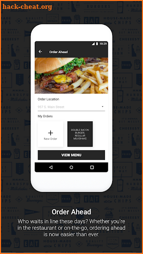 Wayback Burgers screenshot
